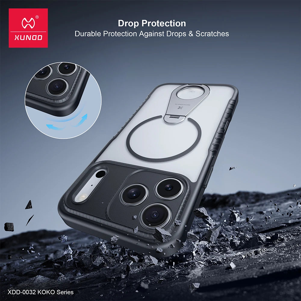 Kickstand,360° Hülle Fully für iPhone 17 Pro Max 17 Pro 17