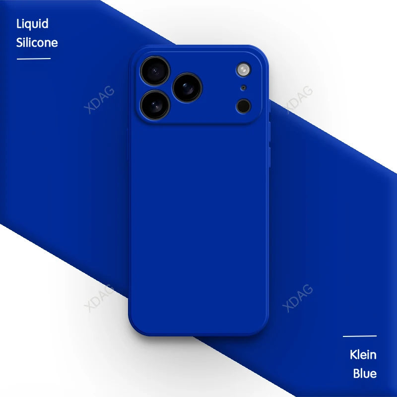 Liquid Silikon Phone Hülle für iPhone 17 Pro Max Air