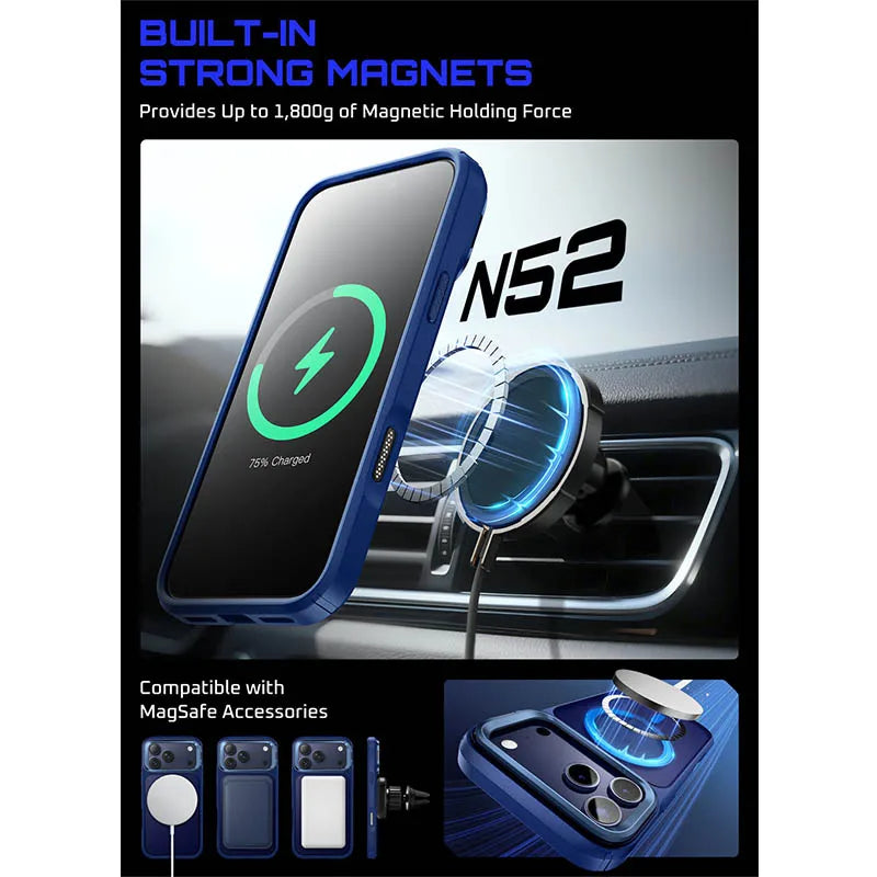 SUPCASE For iPhone 17 Pro Max Case with Camera Control Capture Button UB Mag Slim Shockproof Magnetic MagSafe Phone Case Cover