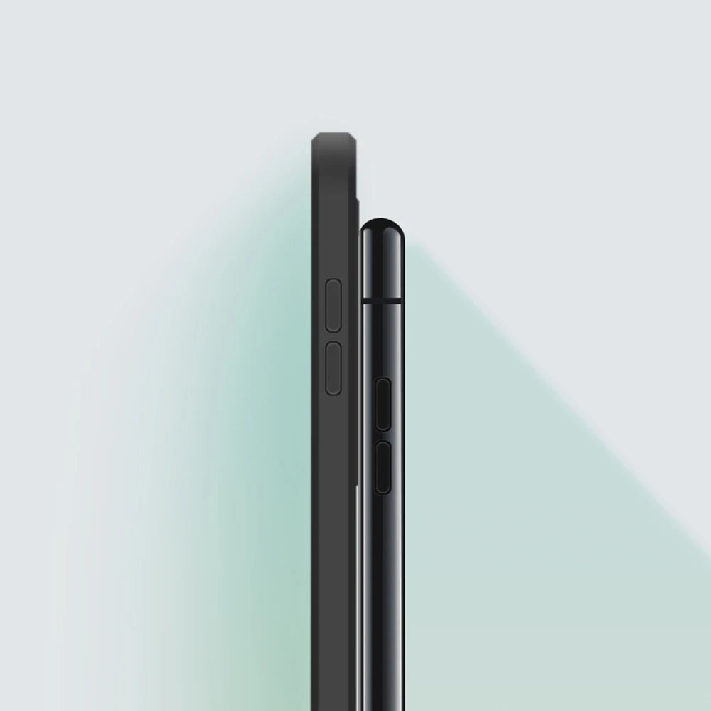 Liquid Silikon Phone Hülle für iPhone 17 Pro Max Air