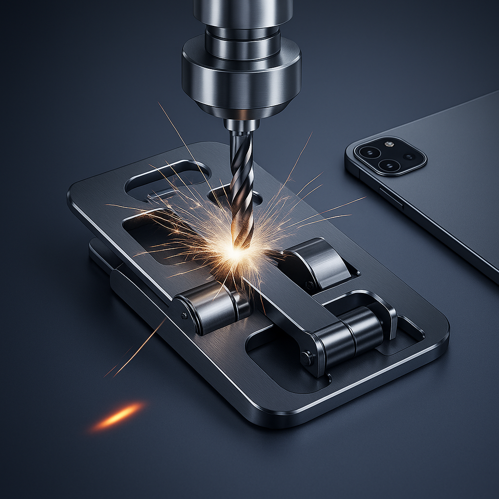 Aluminium-Handyhalter – für Büro, Küche & Zuhause