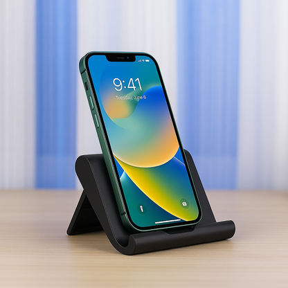 Faltbarer Handyhalter für unterwegs & Schreibtisch