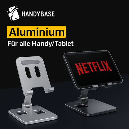 Aluminium-Handyhalter – für Büro, Küche & Zuhause