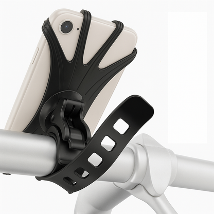 360° drehbarer Handy-Fahrrad- und Motorradhalter