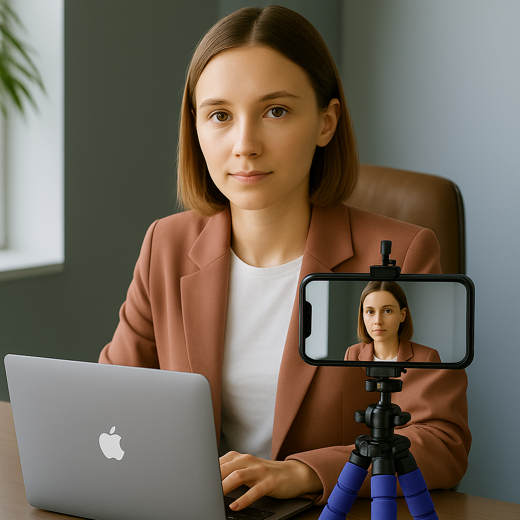 Selfie-Stativ mit Fernbedienung – flexibel & tragbar