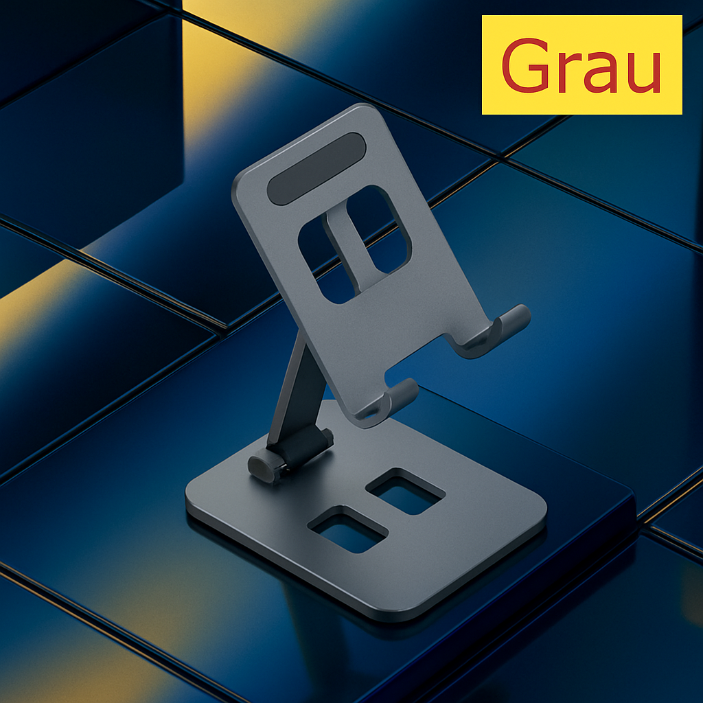 Aluminium-Handyhalter – für Büro, Küche & Zuhause