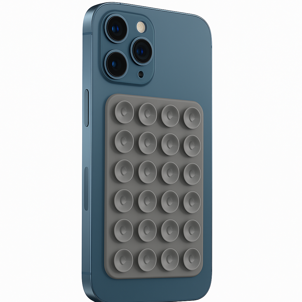 Saugpad Handyhalter – haftet überall, ohne Rückstände