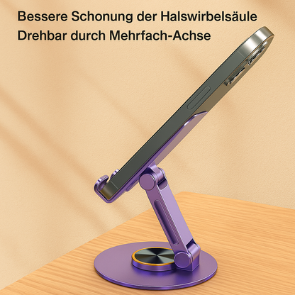 EdgeStand – 360° Metallhalter für Smartphone & Tablet