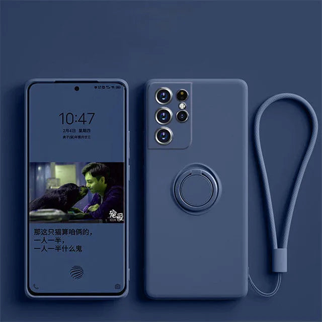 GalaxyGrip 3in1 – Magnetring-Hülle für Samsung