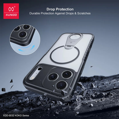Kickstand,360° Hülle Fully für iPhone 17 Pro Max 17 Pro 17
