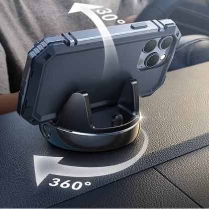 Dashboard-Handyhalter – stark haftend, 360° drehbar, Auto-Clip