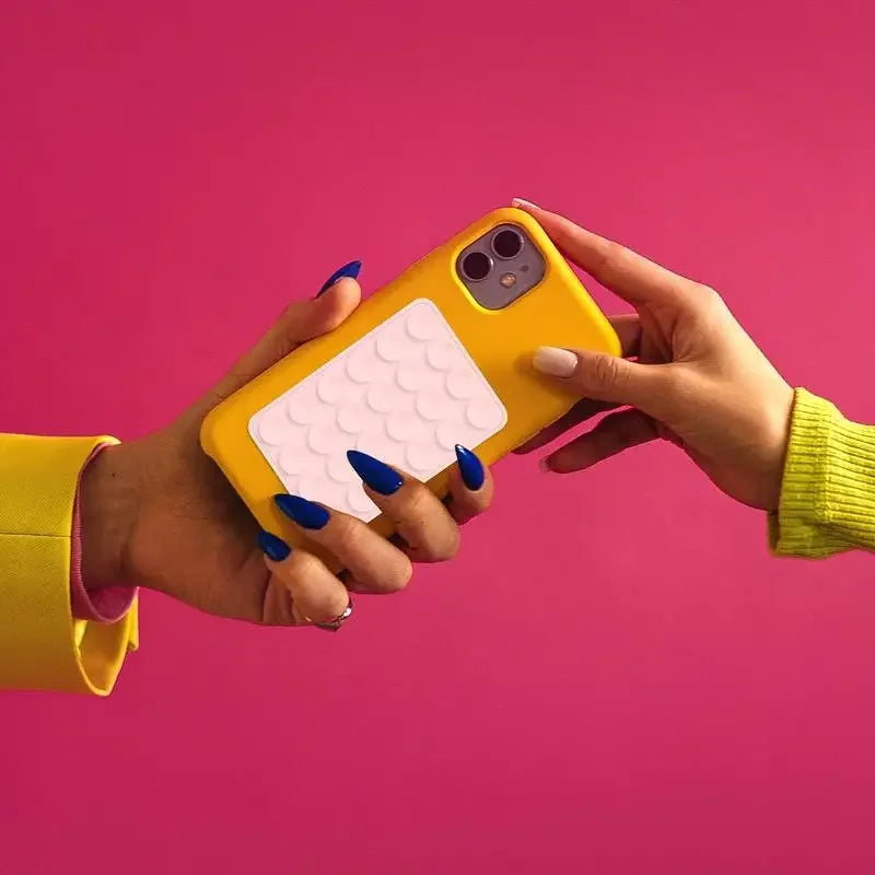 Saugpad Handyhalter – haftet überall, ohne Rückstände