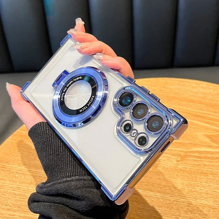 ClearGuard Ring – Transparente Hülle mit Magnetring