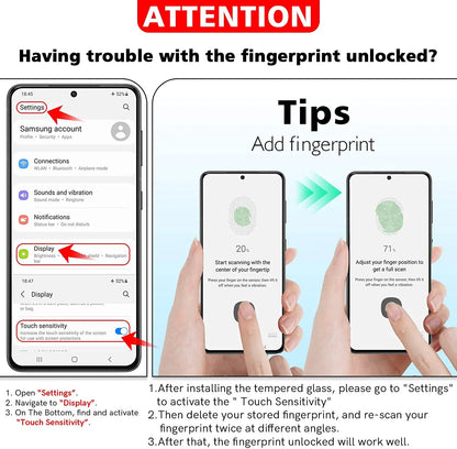 Samsung Panzerglas Displayfolie – Für Galaxy S20–S25 inkl. Ultra & FE – 5er Pack