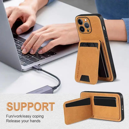 PocketShield – Leder-Look mit Kartenfach