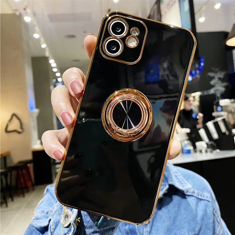 RingShine – Glänzende Hülle mit Haltering