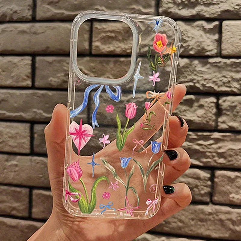 Summer Mood Case – Bunte Handyhülle mit Blumen, Früchten & Sprüchen für iPhone