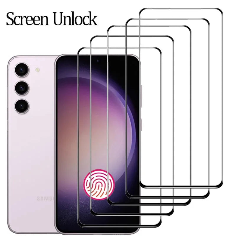 Samsung Panzerglas Displayfolie – Für Galaxy S20–S25 inkl. Ultra & FE – 5er Pack