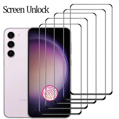 Samsung Panzerglas Displayfolie – Für Galaxy S20–S25 inkl. Ultra & FE – 5er Pack