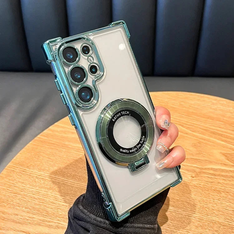 ClearGuard Ring – Transparente Hülle mit Magnetring