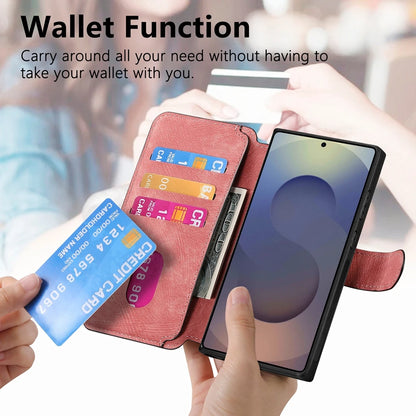 „Samsung Handyhülle Flip Wallet mit Magnetverschluss – Lederetui