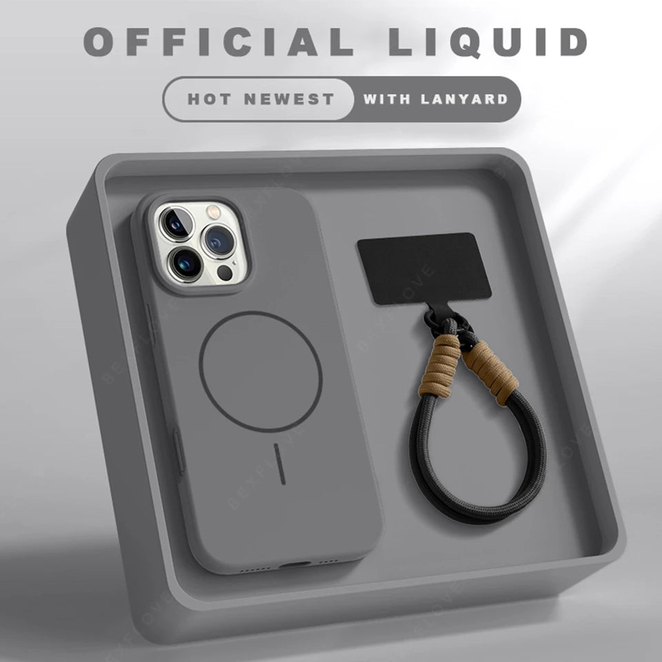 LiquidBand – Magnetische Hülle mit Lanyard & Soft Case