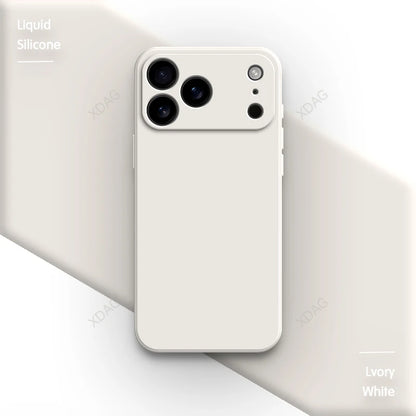 Liquid Silikon Phone Hülle für iPhone 17 Pro Max Air