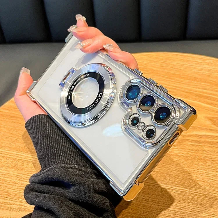 ClearGuard Ring – Transparente Hülle mit Magnetring