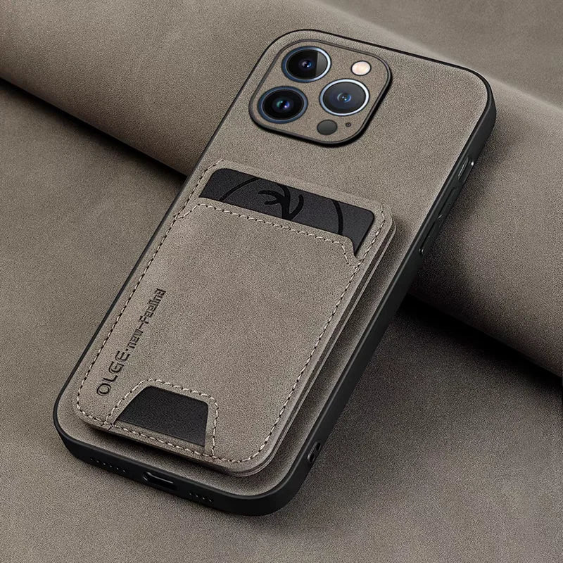 PocketShield – Leder-Look mit Kartenfach