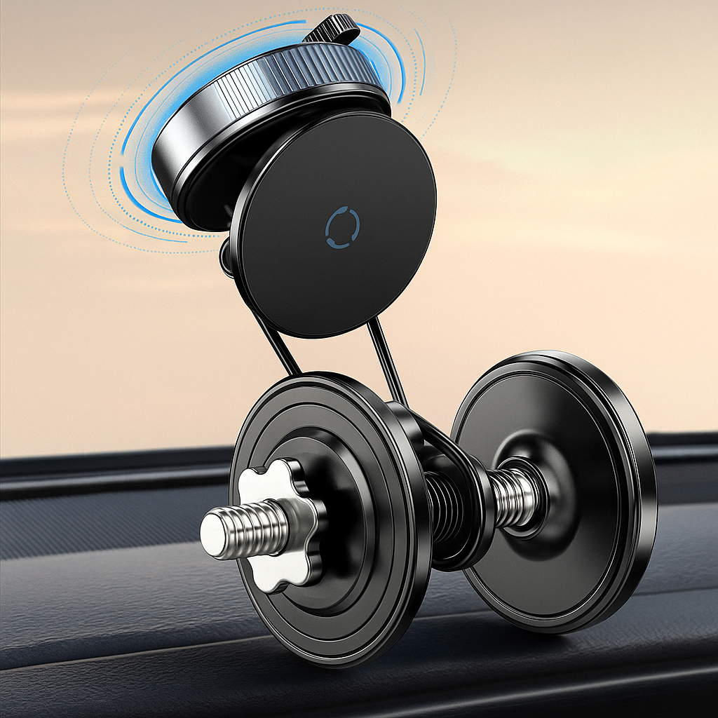 MagGrip - 360° Magnet-Saugnapf Handyhalte