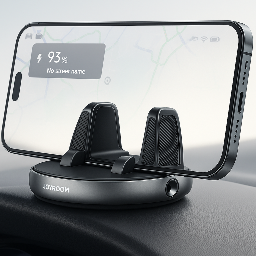 Dashboard-Handyhalter – stark haftend, 360° drehbar, Auto-Clip